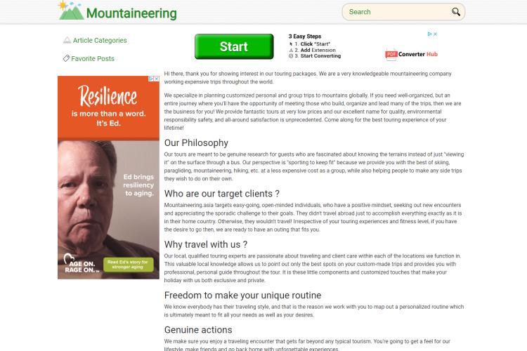 Mountaineering.asia