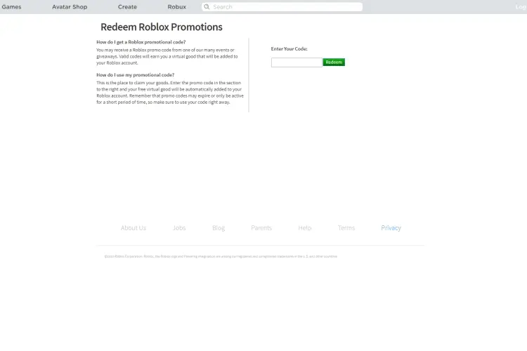 Roblox FreePromo Codes to Use in 2023